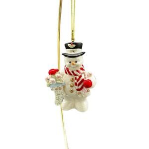 Lenox 2007 Snowy Treats Christmas Ornament in original box
